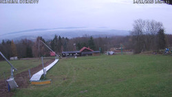 Spodní část sjezdovky