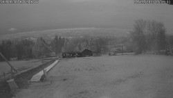 Spodní část sjezdovky