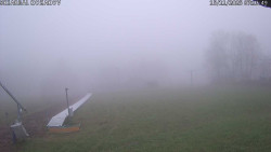 Spodní část sjezdovky