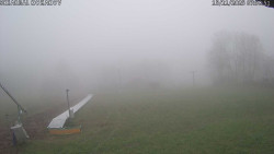 Spodní část sjezdovky