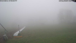 Spodní část sjezdovky