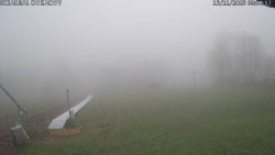 Spodní část sjezdovky