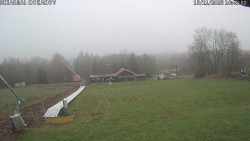 Spodní část sjezdovky