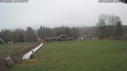 Spodní část sjezdovky