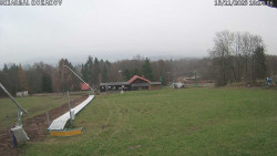 Spodní část sjezdovky