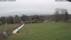 Spodní část sjezdovky