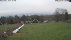 Spodní část sjezdovky