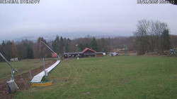 Spodní část sjezdovky