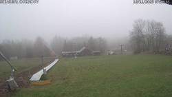 Spodní část sjezdovky