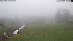 Spodní část sjezdovky