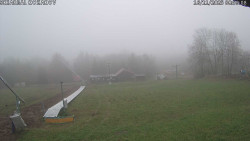 Spodní část sjezdovky