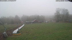 Spodní část sjezdovky