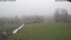 Spodní část sjezdovky