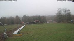 Spodní část sjezdovky