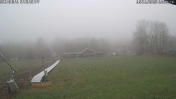 Spodní část sjezdovky