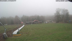 Spodní část sjezdovky