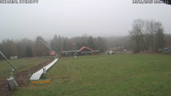 Spodní část sjezdovky