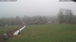 Spodní část sjezdovky