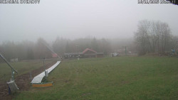 Spodní část sjezdovky