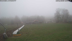 Spodní část sjezdovky