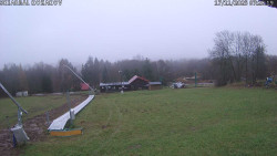 Spodní část sjezdovky