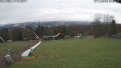 Spodní část sjezdovky