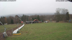 Spodní část sjezdovky