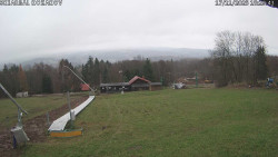 Spodní část sjezdovky