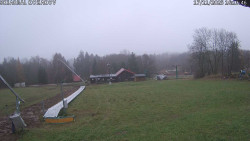 Spodní část sjezdovky