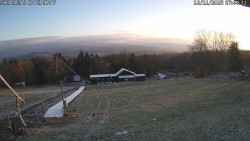 Spodní část sjezdovky