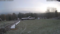 Spodní část sjezdovky