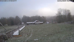 Spodní část sjezdovky