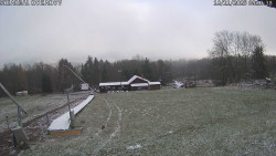 Spodní část sjezdovky