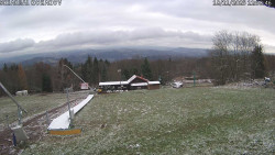 Spodní část sjezdovky