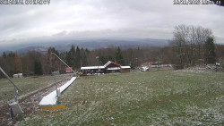 Spodní část sjezdovky