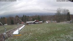 Spodní část sjezdovky