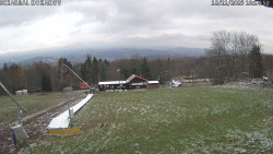 Spodní část sjezdovky