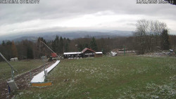 Spodní část sjezdovky