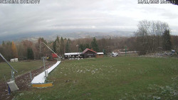 Spodní část sjezdovky