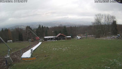 Spodní část sjezdovky