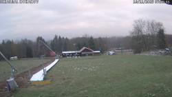 Spodní část sjezdovky