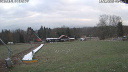 Spodní část sjezdovky