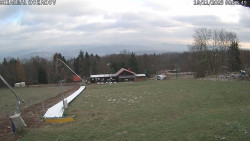 Spodní část sjezdovky