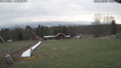 Spodní část sjezdovky