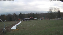 Spodní část sjezdovky