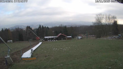 Spodní část sjezdovky