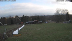 Spodní část sjezdovky