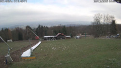 Spodní část sjezdovky