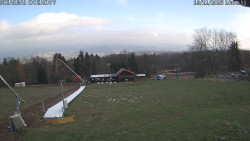 Spodní část sjezdovky