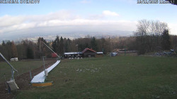 Spodní část sjezdovky